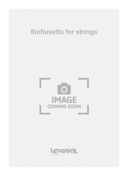 Sinfonietta for strings