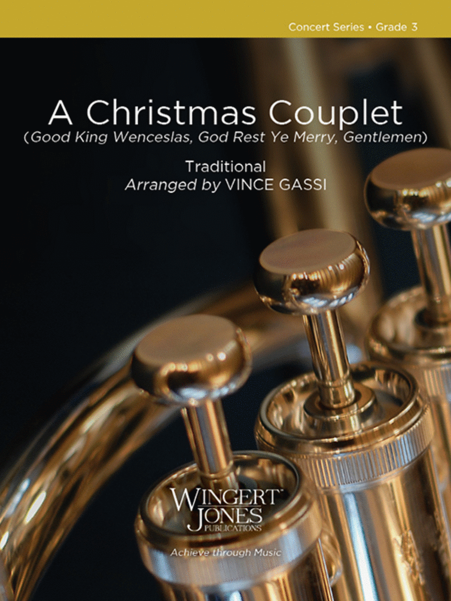 A Christmas Couplet Concert Band scores gallery preview page 1