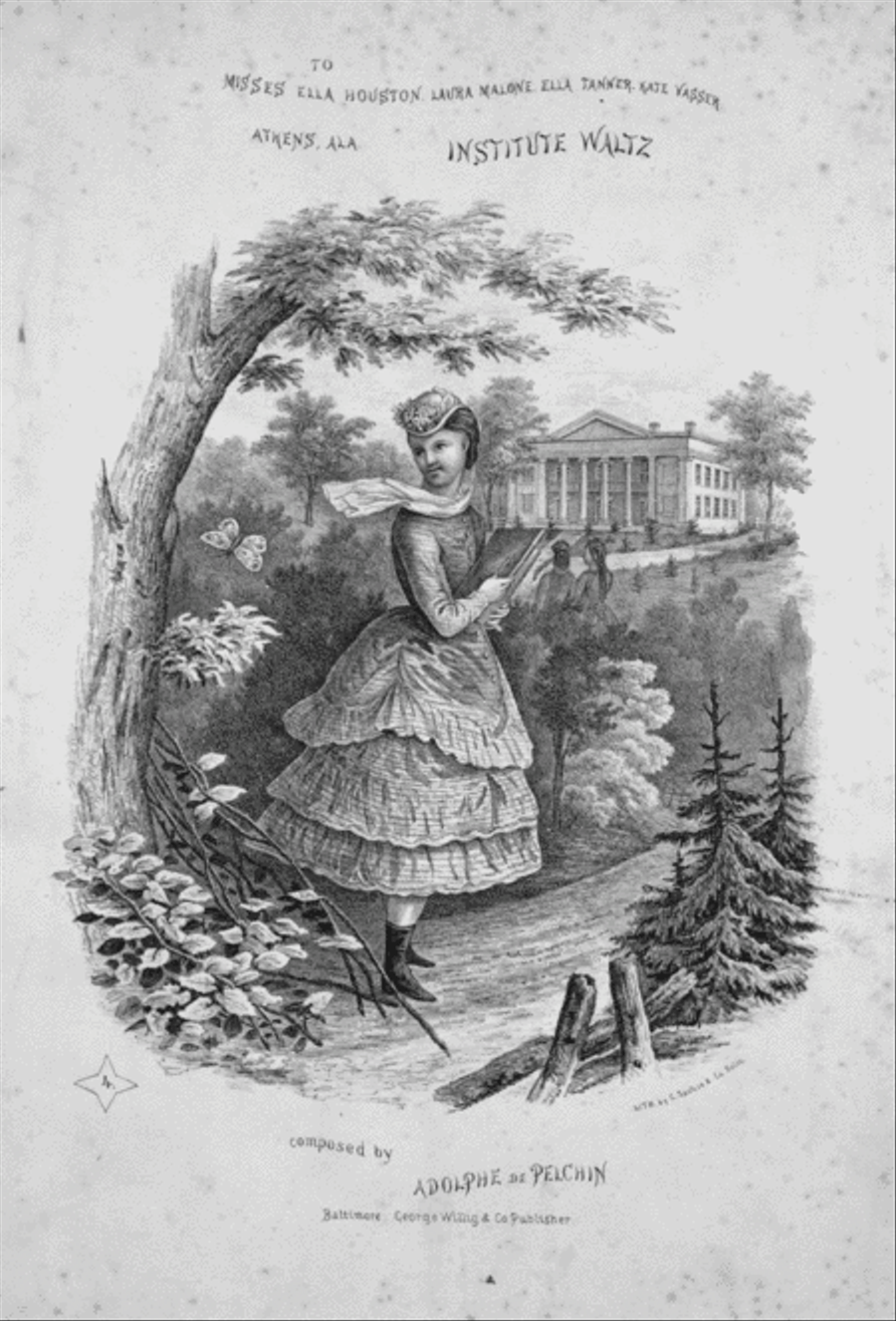 Institute Waltz Piano Solo scores gallery preview page 1