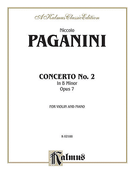 VIOLIN CONCERTO No. 2 in B Minor, Opus 7