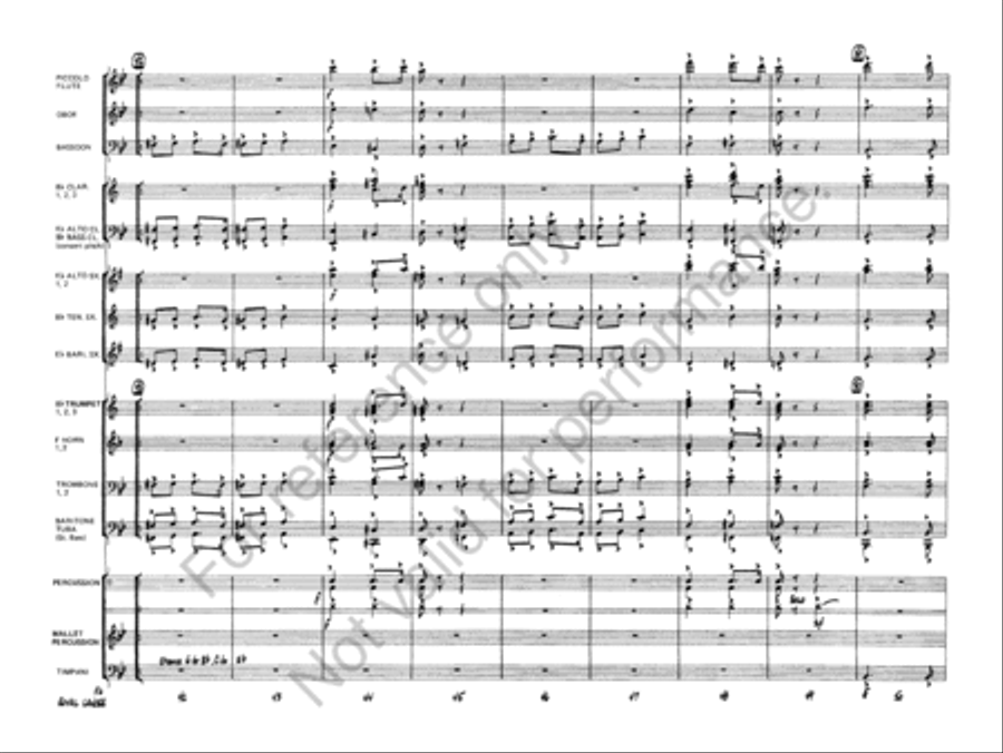 Royal Lancer Concert Band scores gallery preview page 7