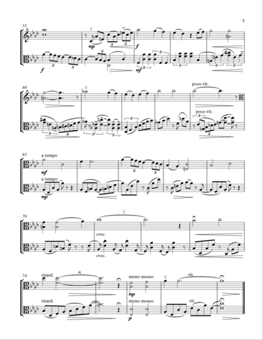 If I Loved You String Duet scores gallery preview page 3