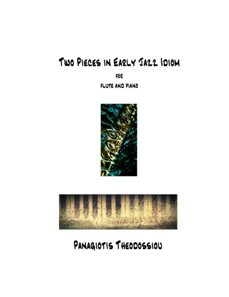 "Two Pieces in Early Jazz Idiom" for flute and piano image number null