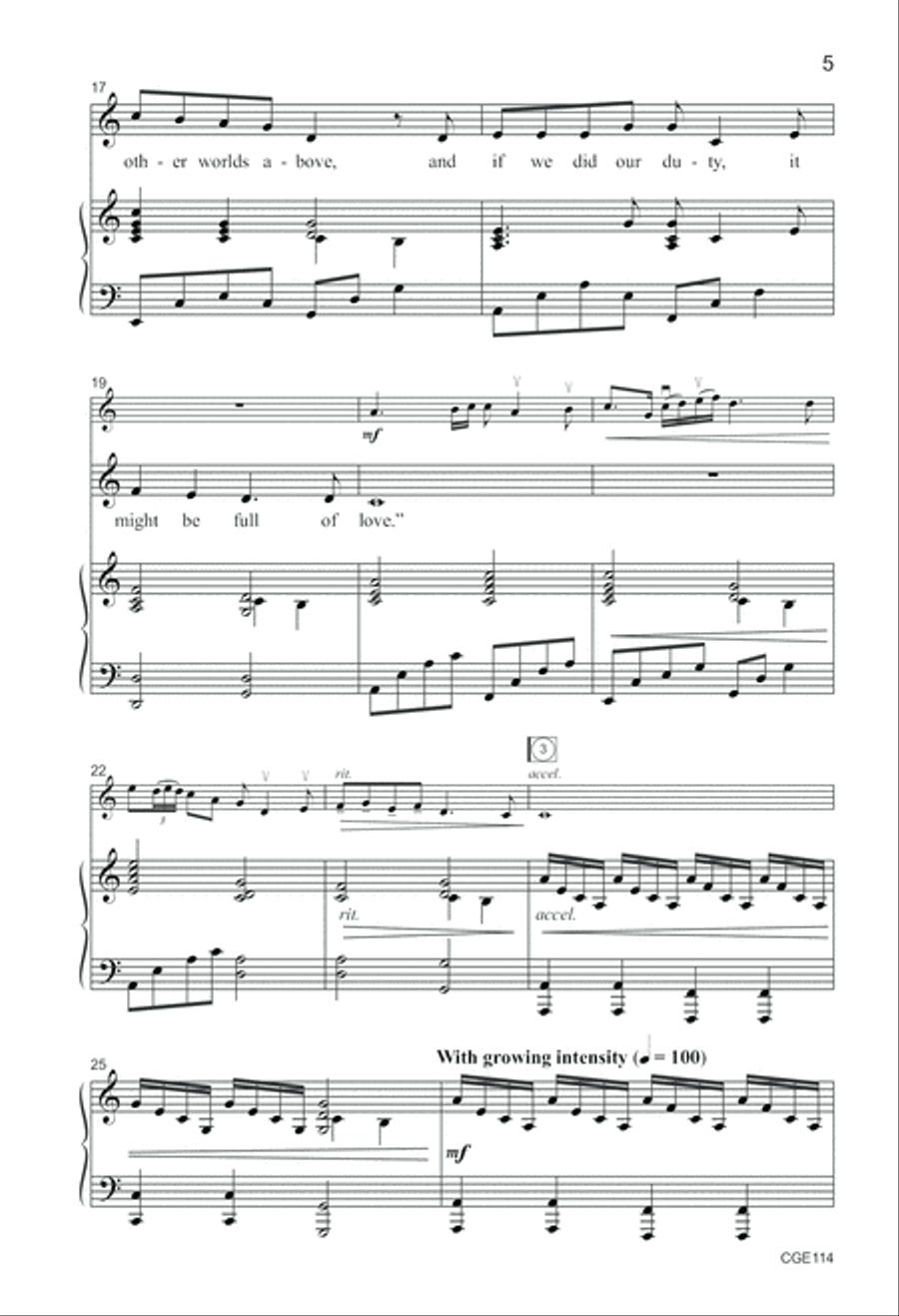 This World is Full of Beauty Choir scores gallery preview page 5
