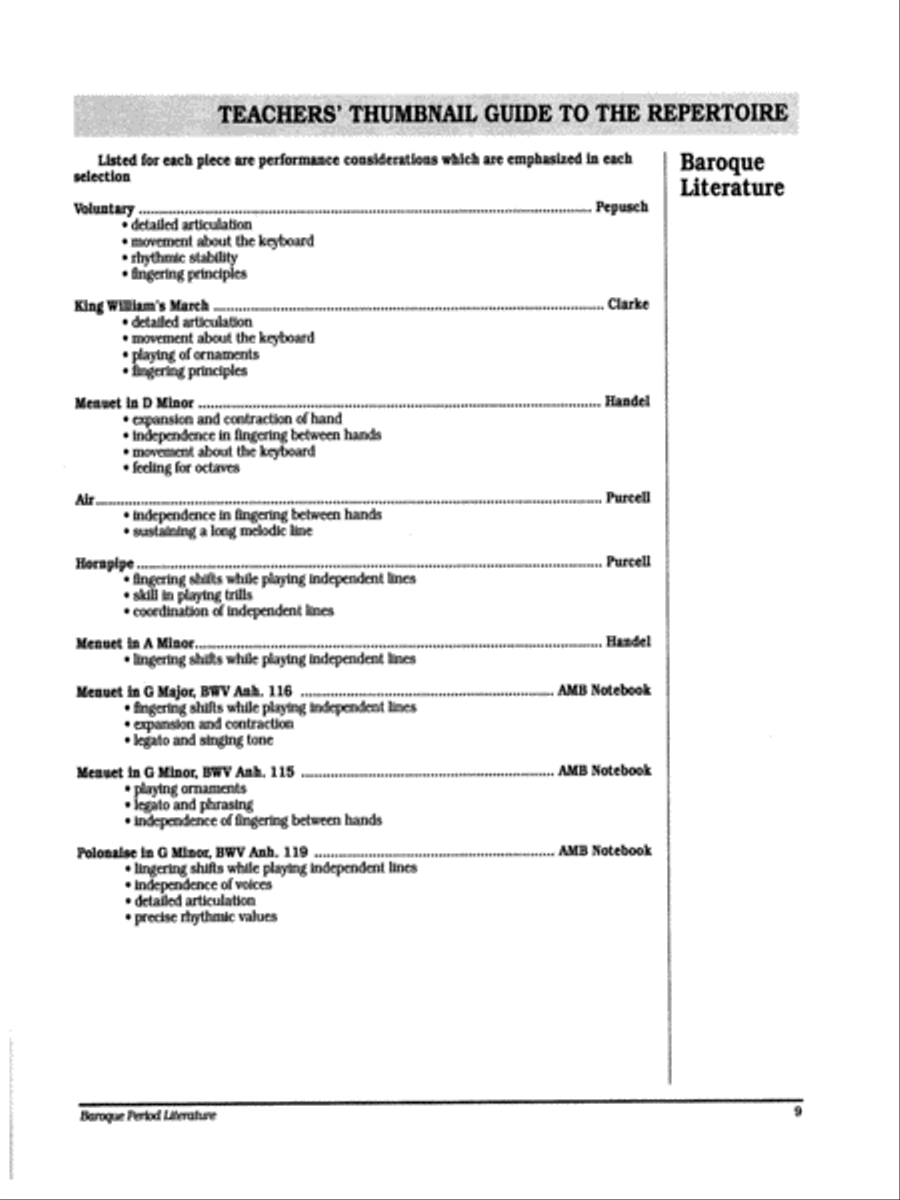 Masterwork Practice & Performance, Level 4