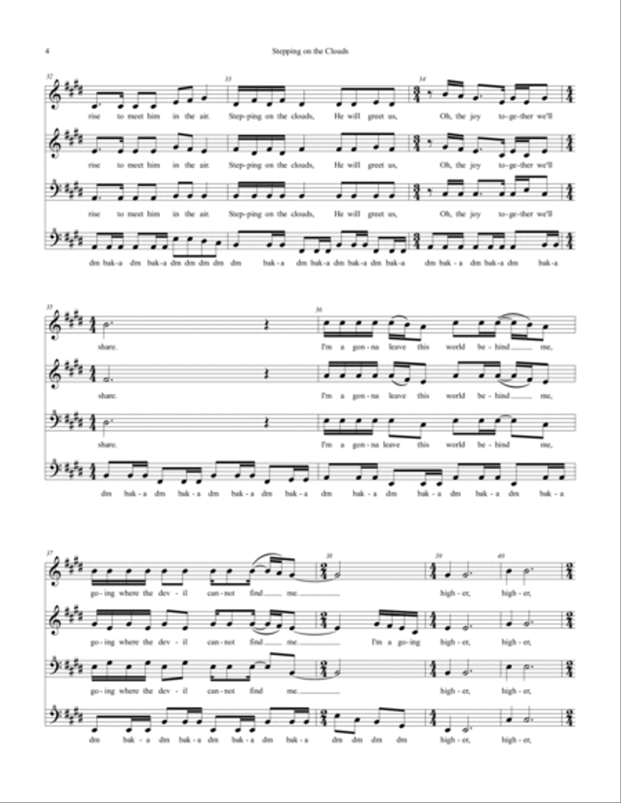 Stepping On The Clouds SSAA scores gallery preview page 4