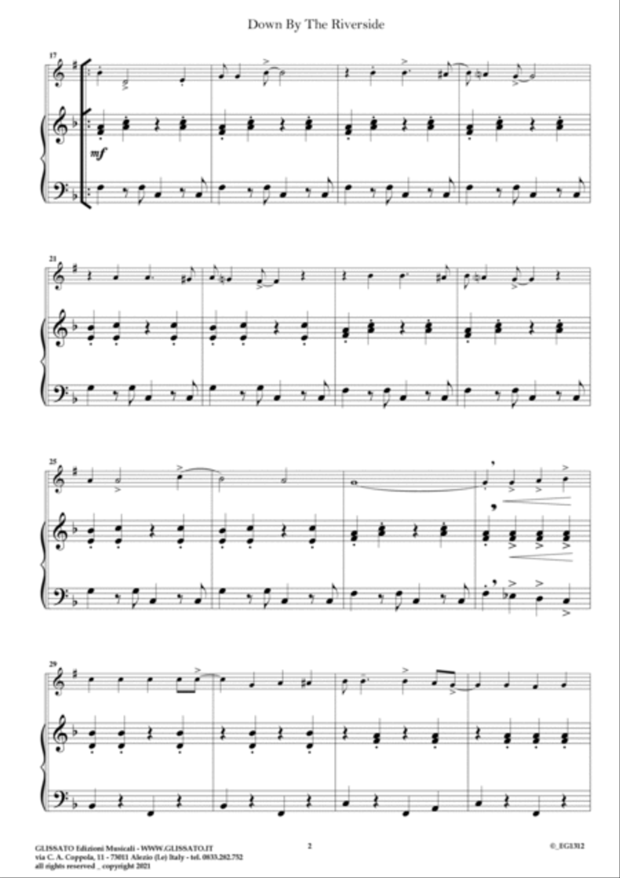 6 Easy Dixieland Tunes - Bb Clarinet & Piano B-Flat Clarinet scores gallery preview page 6