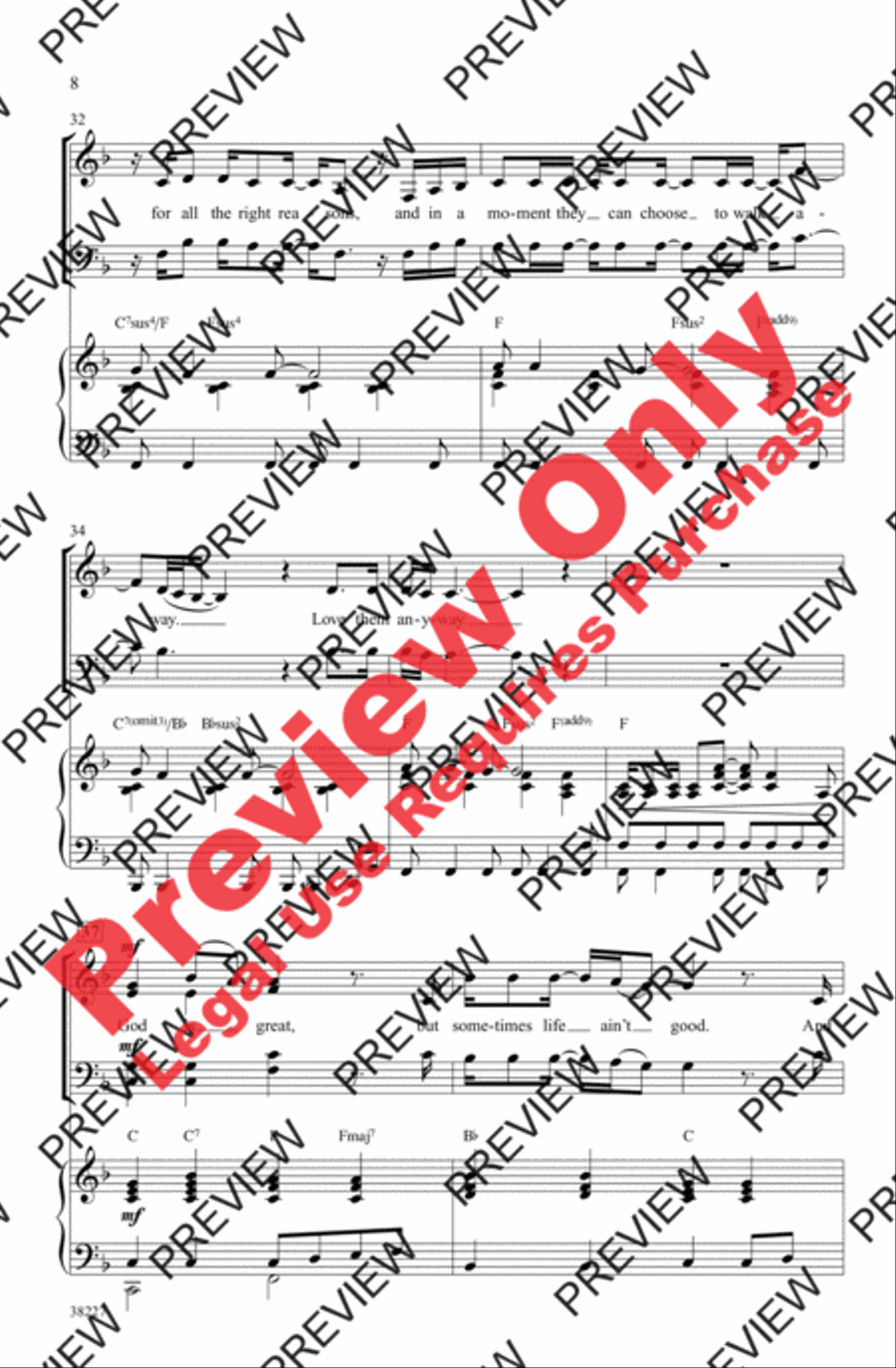 Anyway 4-Part scores gallery preview page 8