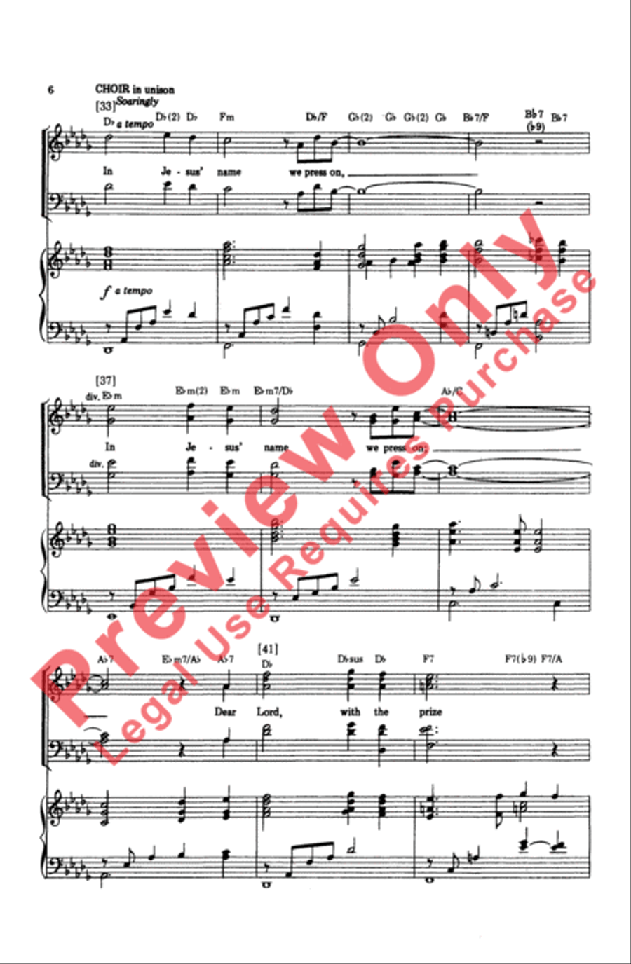 Press On 4-Part scores gallery preview page 5