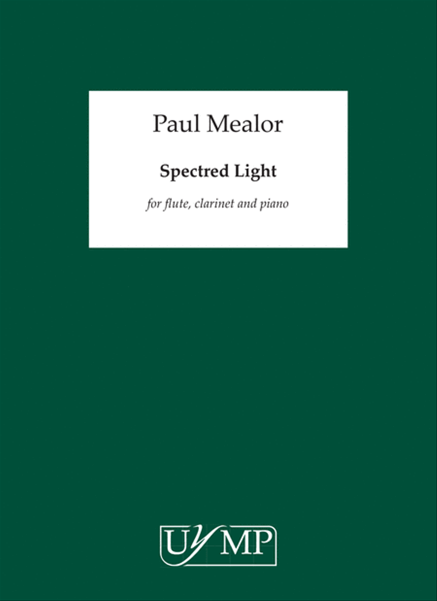 Spectred Light Clarinet scores gallery preview page 1