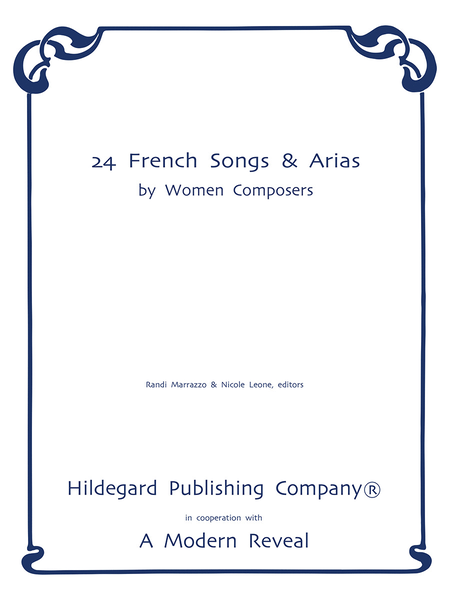 24 French Songs and Arias by Women Composers