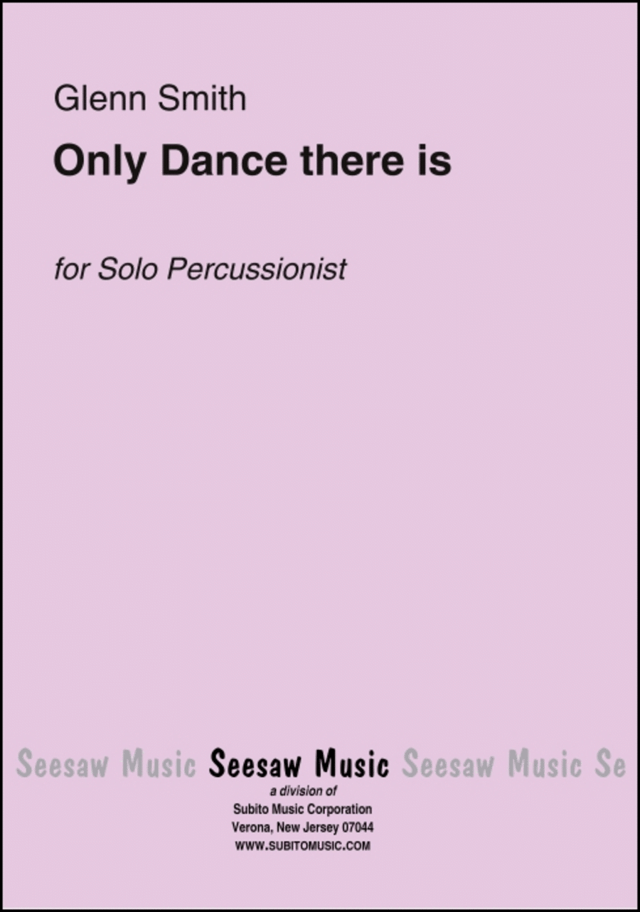 Only Dance there is Percussion scores gallery preview page 1