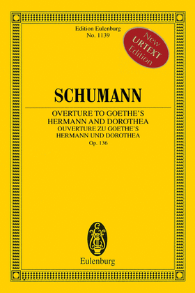 Book cover for Overture to Goethe's Hermann and Dorothea, Op. 136