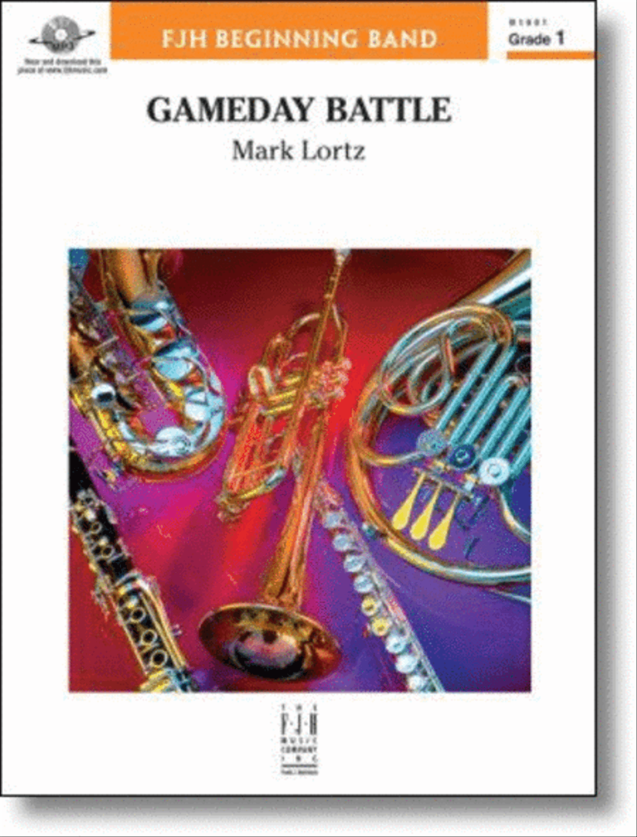 Gameday Battle Concert Band scores gallery preview page 1