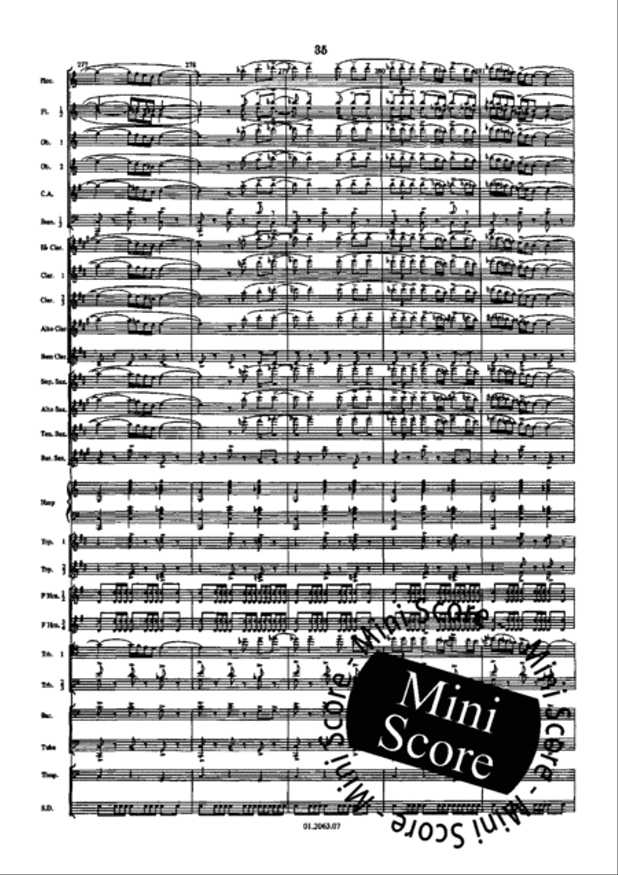 Bolero Concert Band scores gallery preview page 39