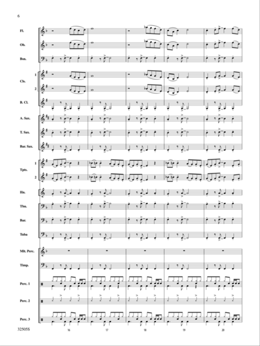 Gimme Some Lovin' Gimme Some Lovin' Concert Band scores gallery preview page 5