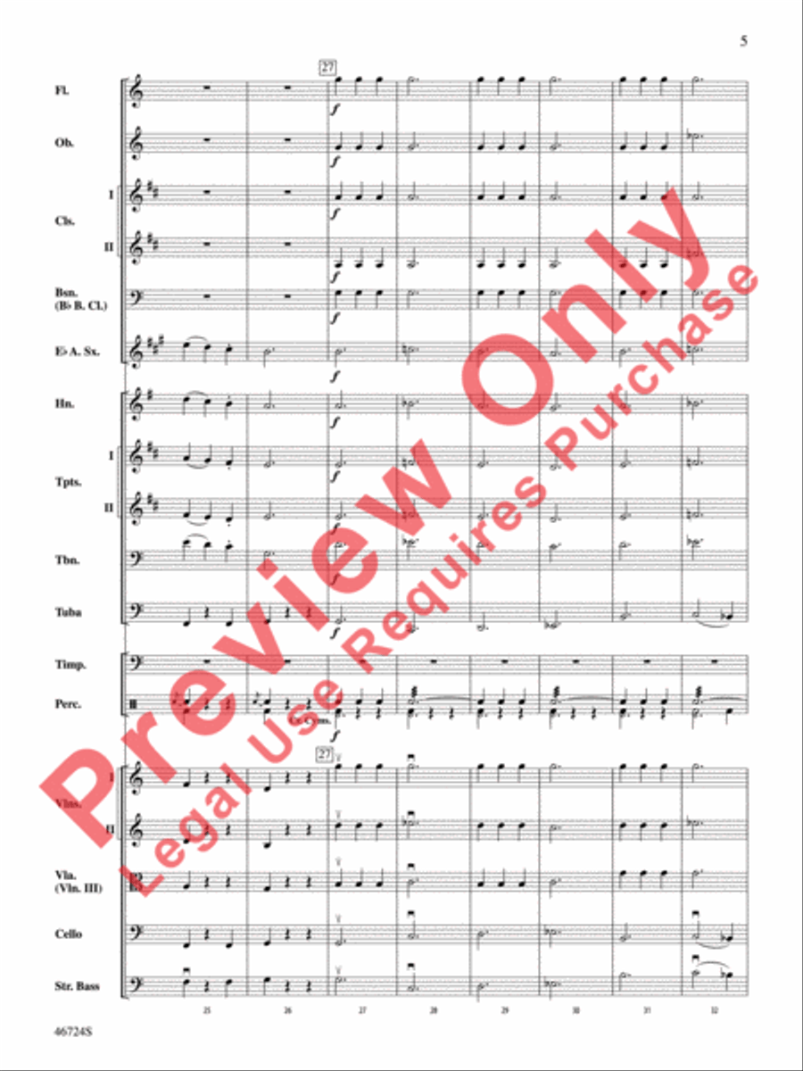 Symphony No. 5 Symphony No. 5 Full Orchestra scores gallery preview page 6