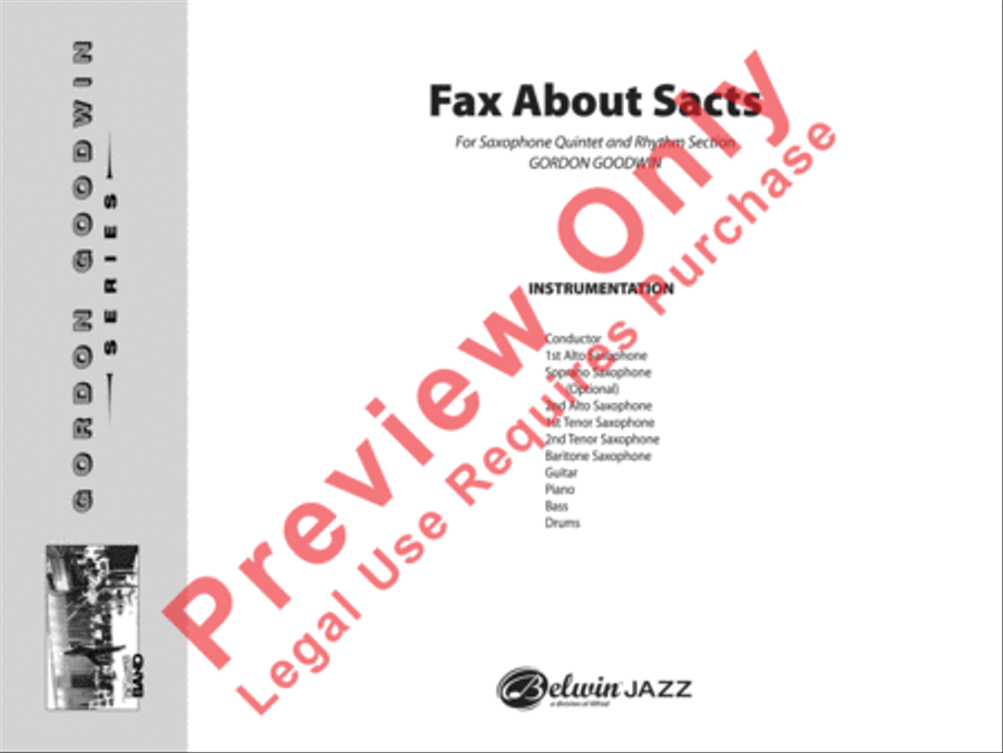 Fax About Sacts Saxophone Quintet scores gallery preview page 2