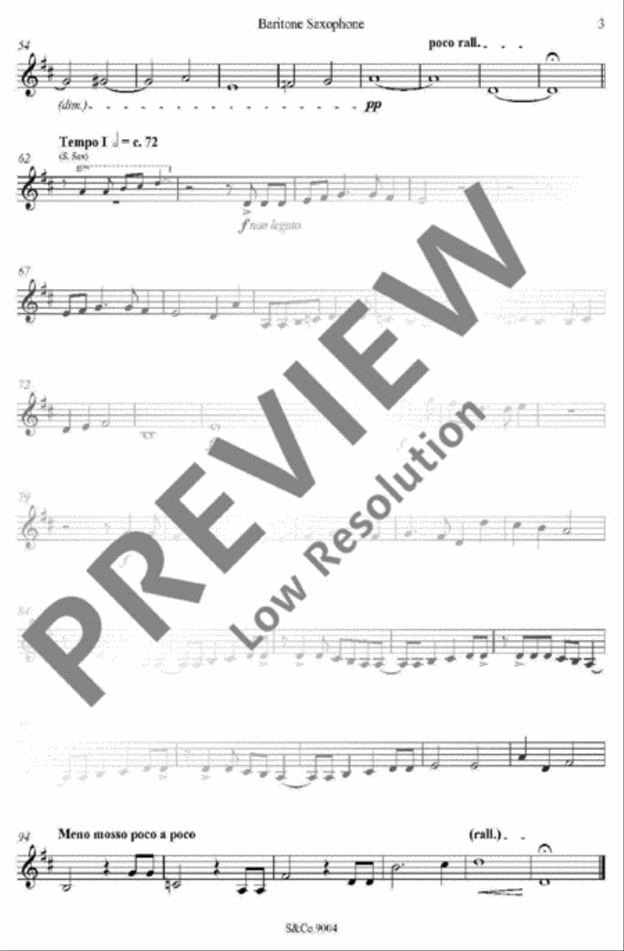 Fantazia 6 Fantazia 6 Saxophone Quartet scores gallery preview page 15