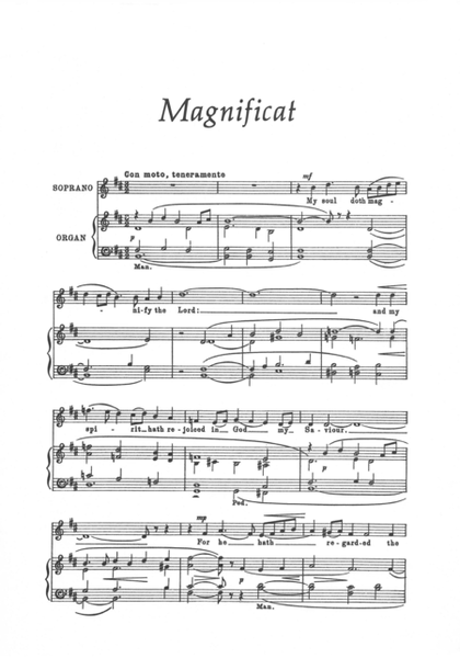 Magnificat and Nunc Dimittis in B minor