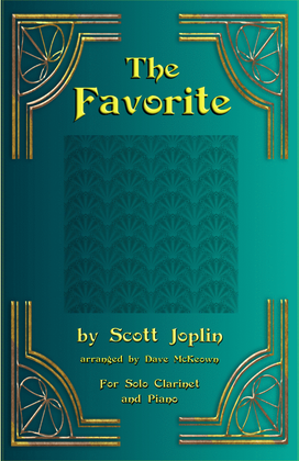 Book cover for The Favorite for solo Clarinet and Piano