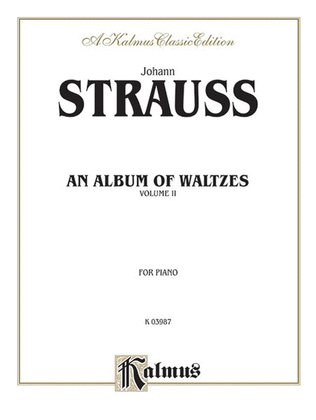 Book cover for Waltzes, Volume 2