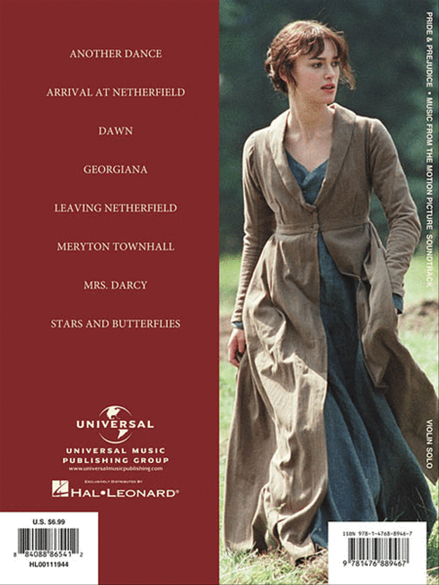 Pride & Prejudice Violin Solo scores gallery preview page 2