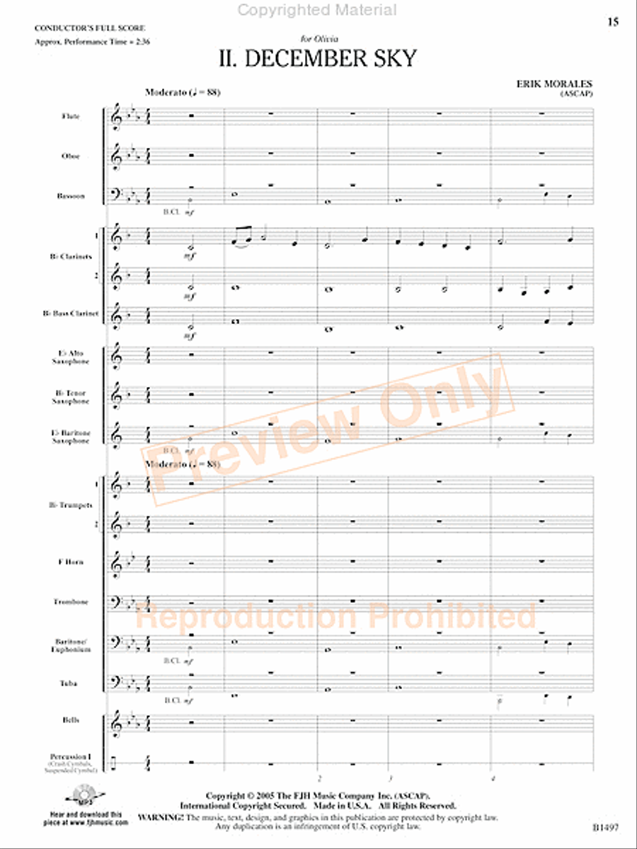 Curtain Up! Curtain Up! Concert Band scores gallery preview page 12