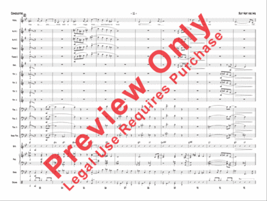 But Not for Me Jazz Ensemble scores gallery preview page 14