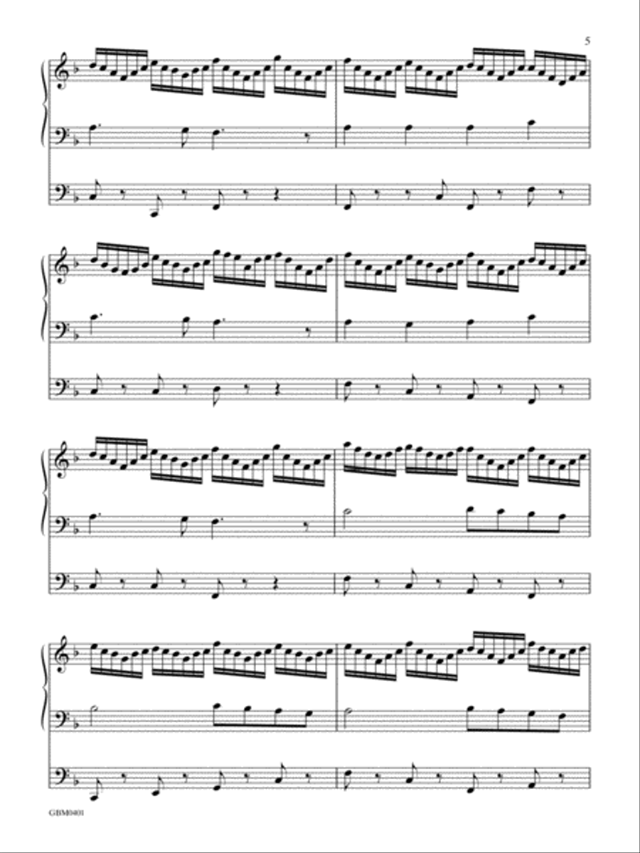 Toccatas on Christmastide Carols Organ scores gallery preview page 4