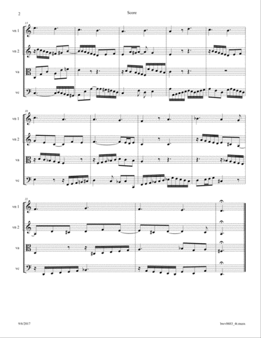Bach: 