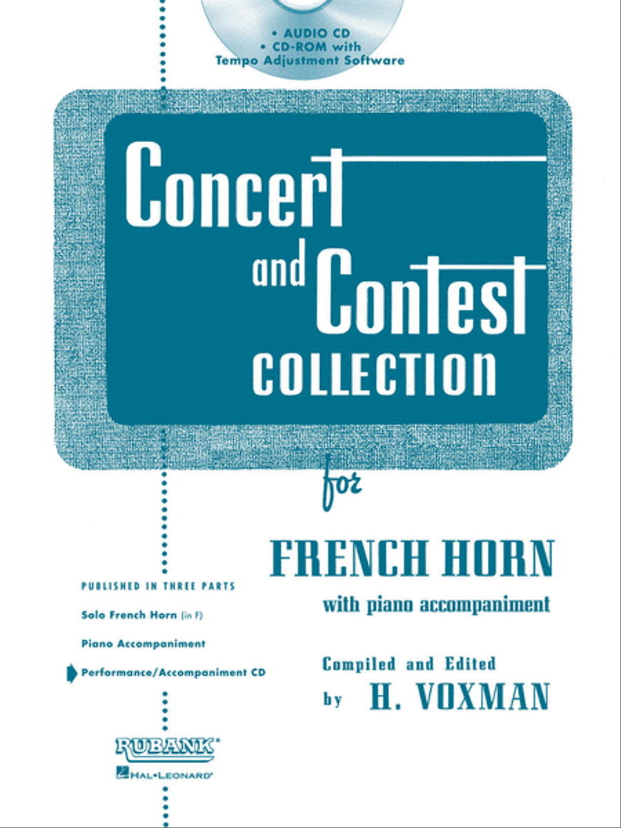 Concert and Contest Collection for French Horn Concert Band Methods scores gallery preview page 1
