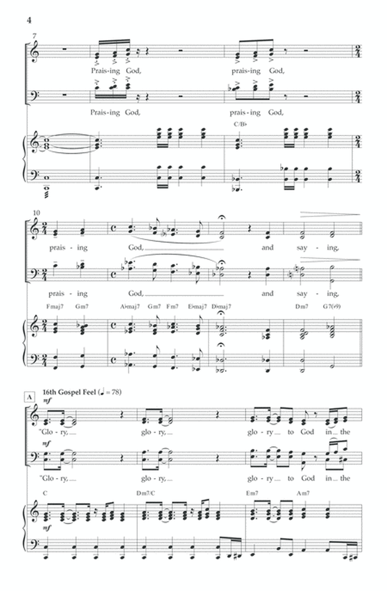 And Suddenly (SATB) | Download Edition image number null