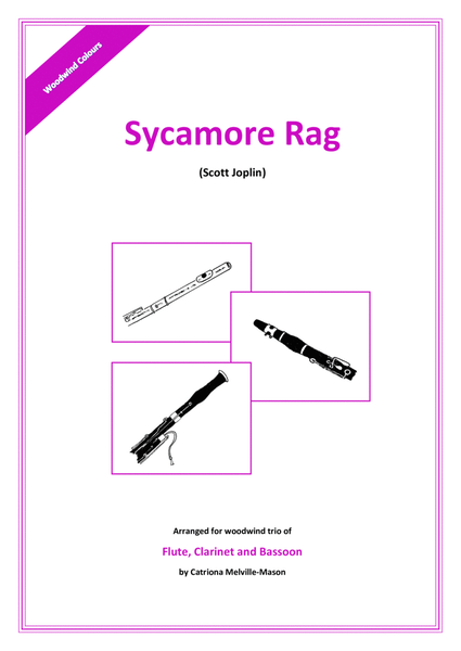Sycamore Rag (flute, clarinet and bassoon) image number null