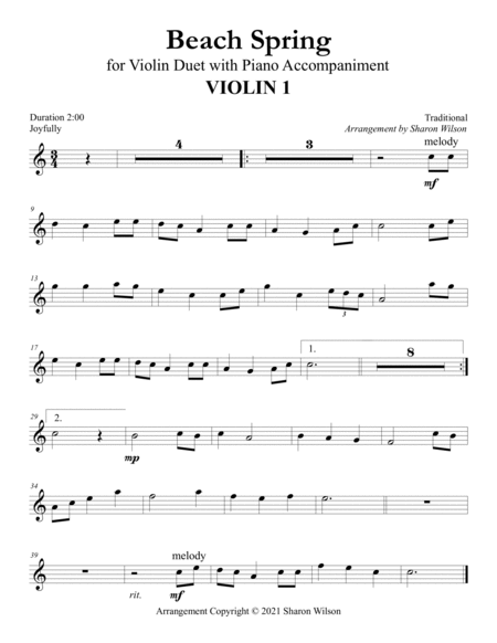 Praise Him with Stringed Instruments, Book 5 (Collection of 10 Hymns for Violin Duet with Piano) image number null