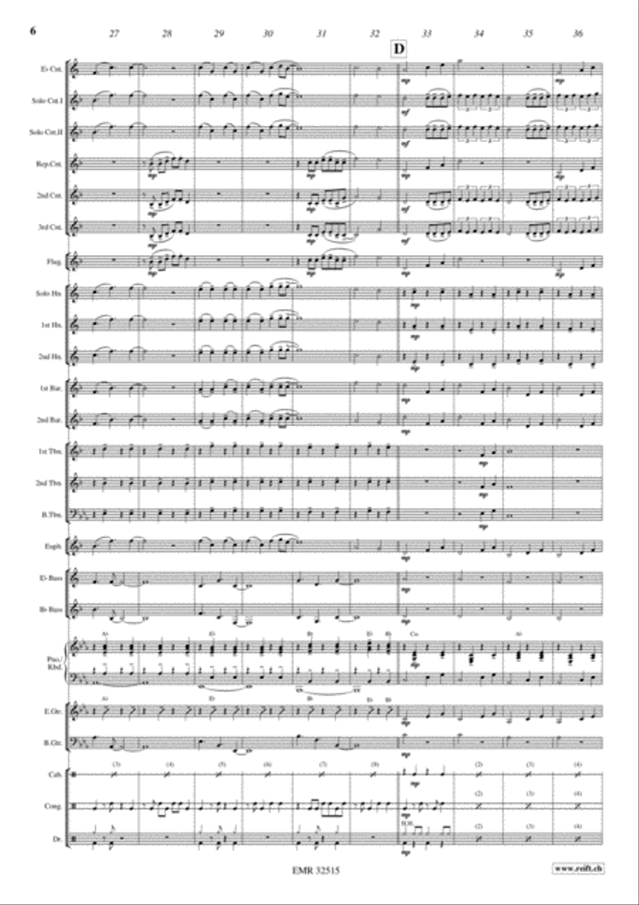 Despacito Brass Band scores gallery preview page 7