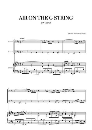 Johann Sebastian Bach - Air on the G String (for Bassoon Duet)