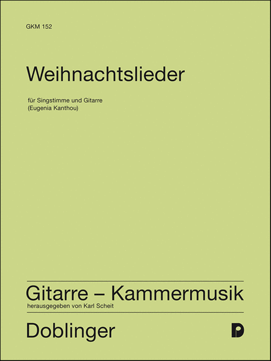 Weihnachtslieder Voice scores gallery preview page 1