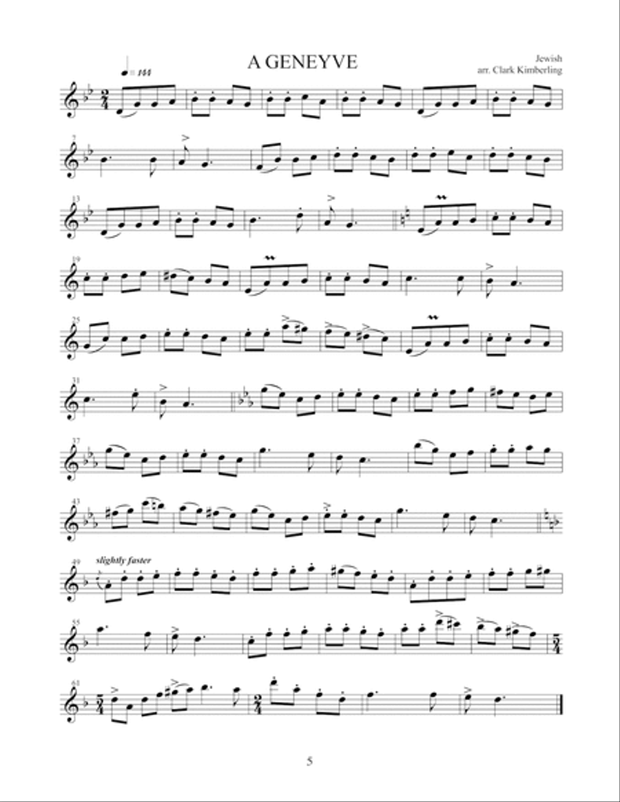 Solos for Soprano Recorder-Collection 8 Soprano Recorder scores gallery preview page 11