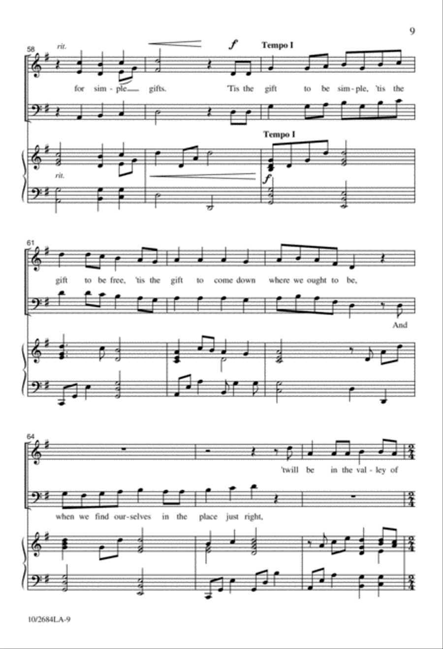 Many Gifts, One Spirit Many Gifts, One Spirit 3-Part scores gallery preview page 10