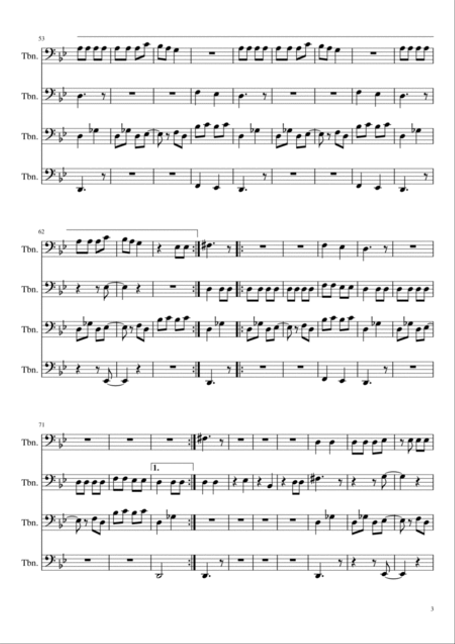 Lalala Piano scores gallery preview page 3