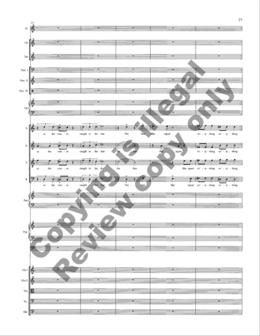 Canticles (Study Score) Choir scores gallery preview page 19