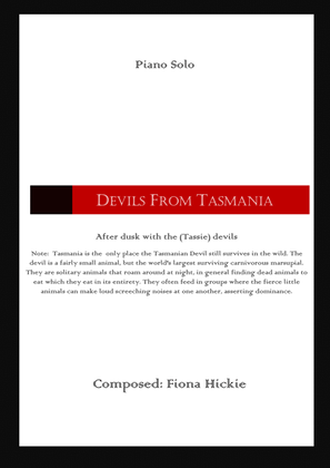 Book cover for Devils From Tasmania