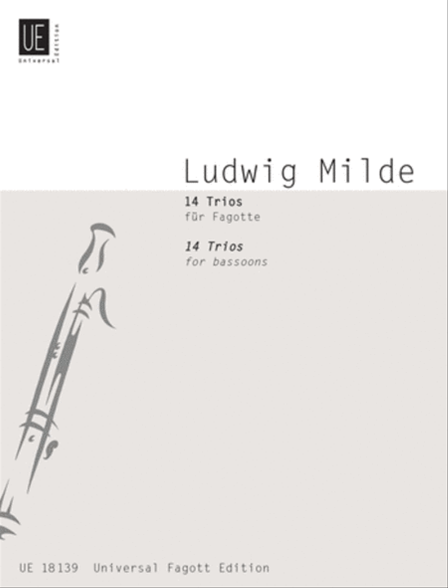 Trios, 14, Bassoons Trios, 14, Bassoons Woodwind Trio scores gallery preview page 1
