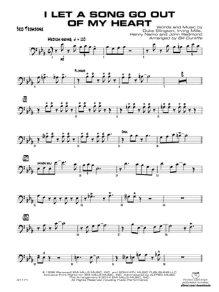 I Let a Song Go Out of My Head: 3rd Trombone