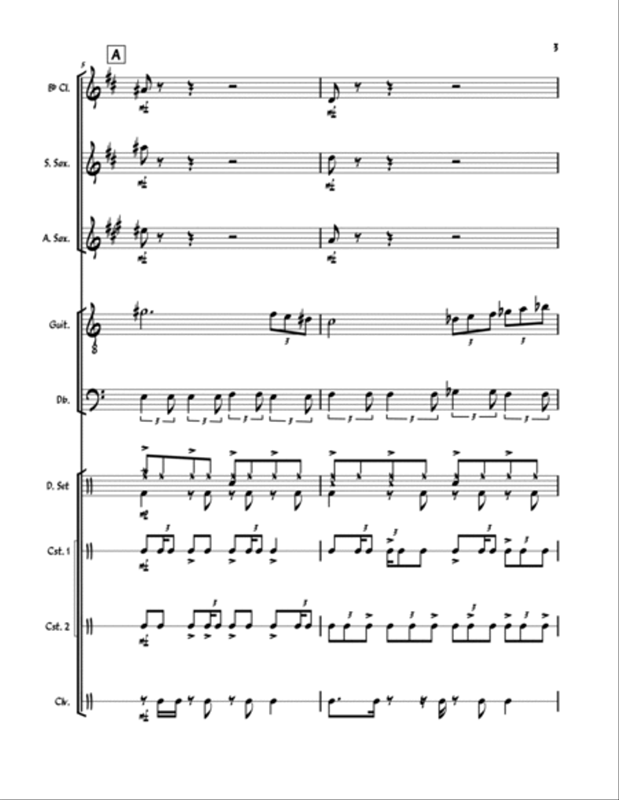 Point Taken Point Taken Jazz Ensemble scores gallery preview page 3