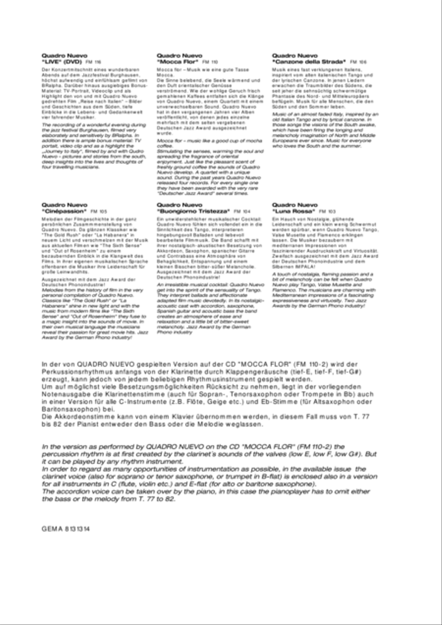 Jakob Elija Clarinet scores gallery preview page 2