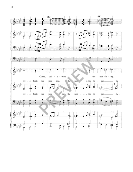 With Songs of Jubilation - Full Score and Parts
