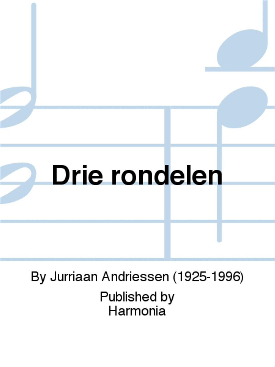 Drie rondelen SSA scores gallery preview page 1