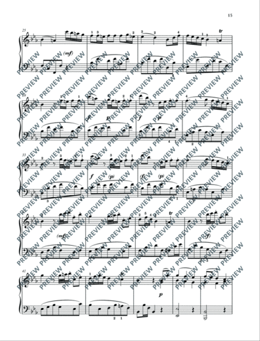 Six Sonatas Six Sonatas Piano Solo scores gallery preview page 16